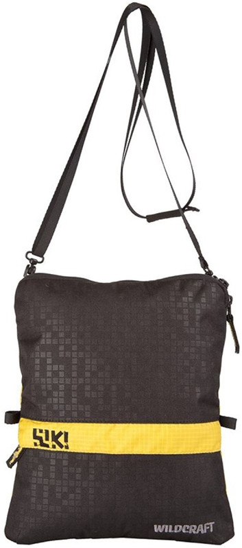 Wiki by Wildcraft Wristlet Black Small Travel Bag(Black)