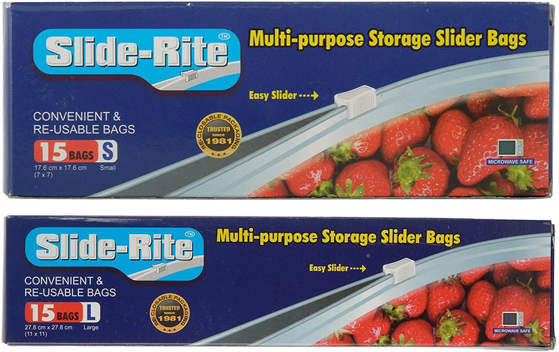 amit marketing Slide-Rite Plastic Storage Pouch(Pack of 30)