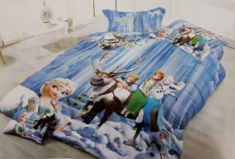 jungle safari Cotton Double King 3D Printed Bedsheet(Pack of 1, Multicolor)