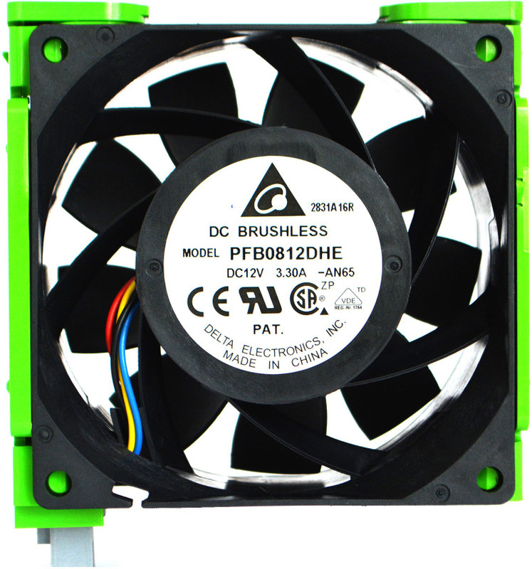 Delta Electronics PFB0812DHE DC Brushless Fan Cooler(Black)