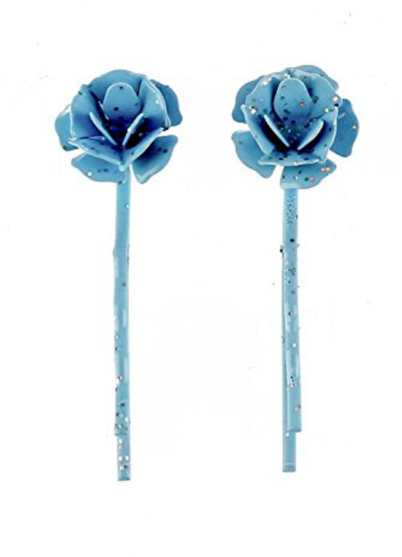 Lilsta Blue Flower Clips Hair Clip(Blue) Lilsta Blue Flower Clips Hair Clip(Blue)