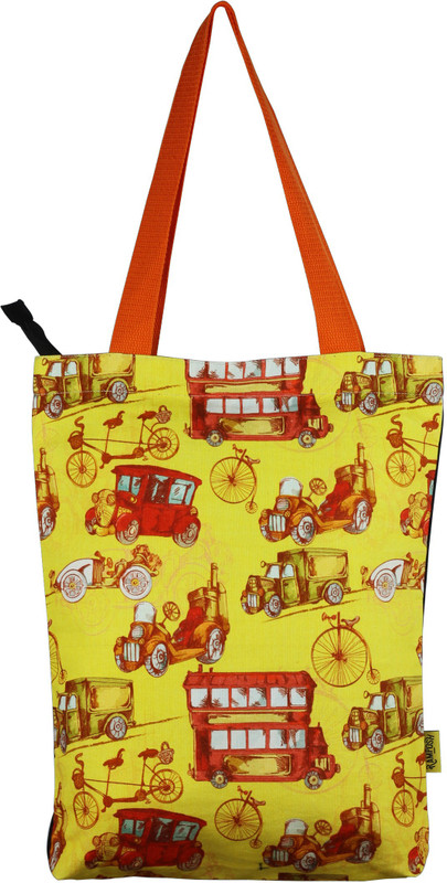 RAMPOSH Women Red, Yellow Tote