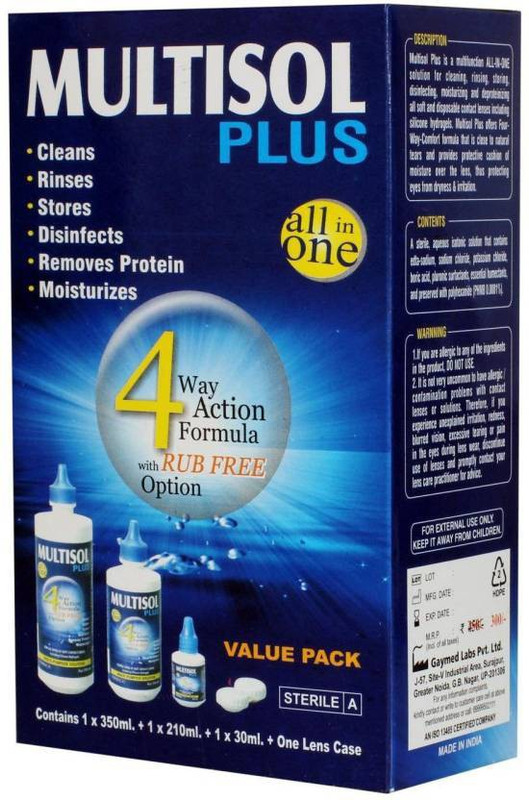 RTC Magic Contactlens solution Multi-purpose Cleaning Solution(590 ml)