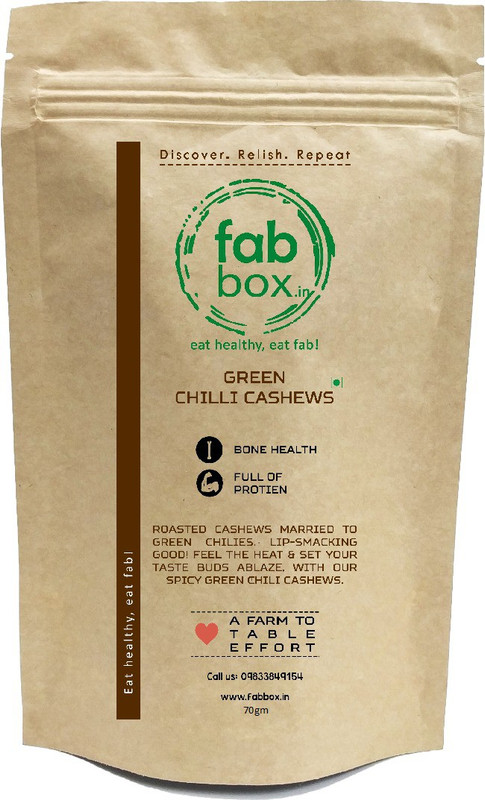 FabBox Green Chilli Cashews(70)