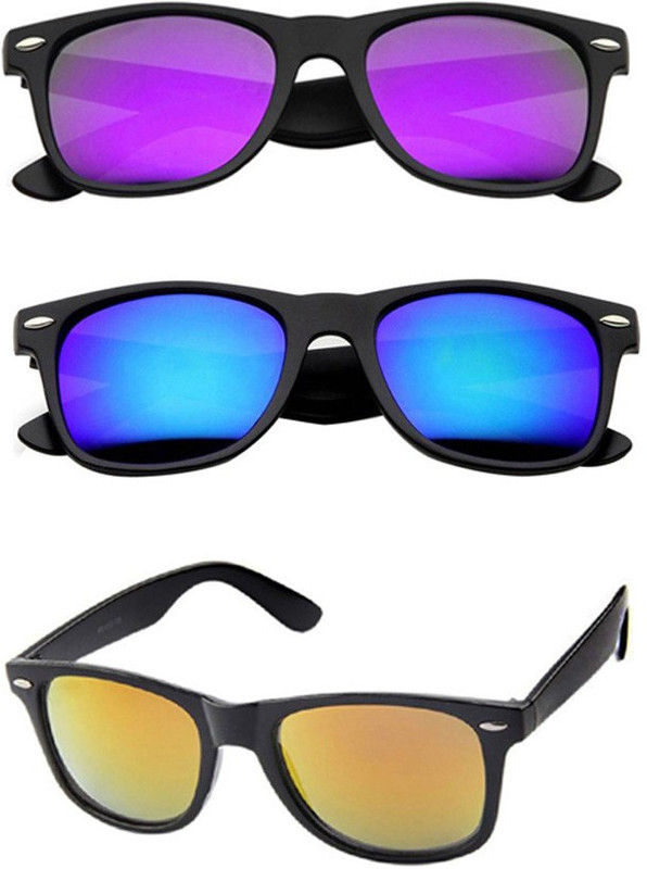 Lee Topper Wayfarer Sunglasses(Multicolor)