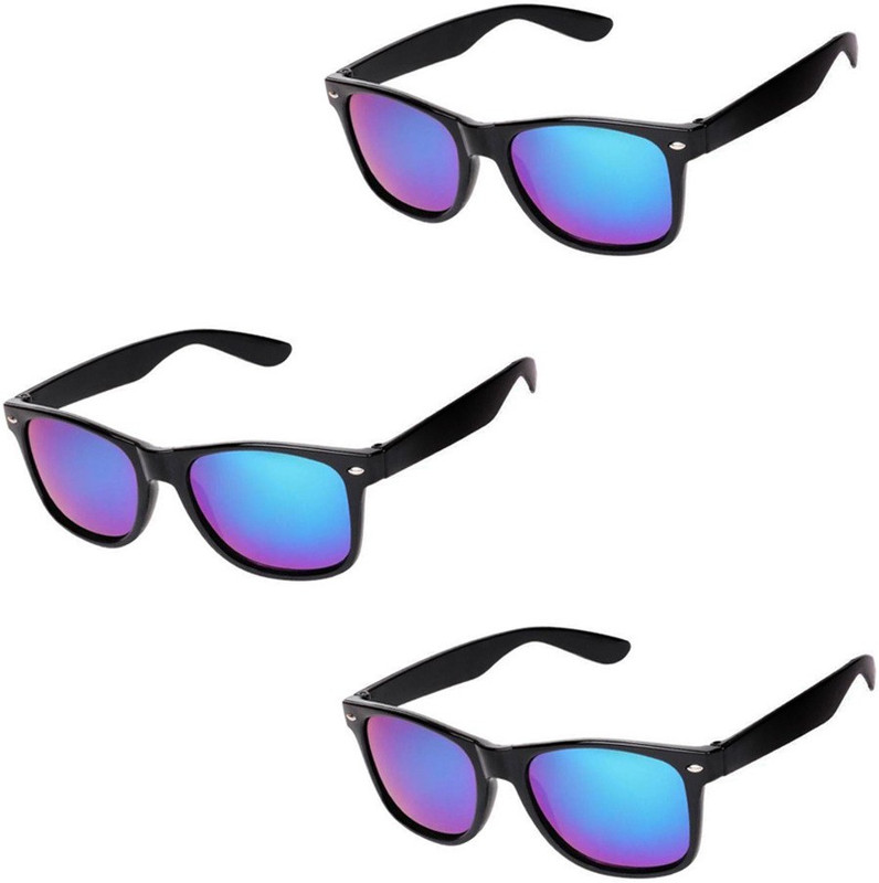 Lee Topper Wayfarer Sunglasses(Blue)