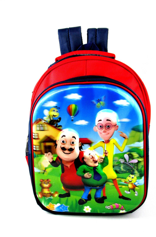 ehuntz EH593 (Primary 1st-4th Std) Waterproof School Bag(Multicolor, 16 inch)