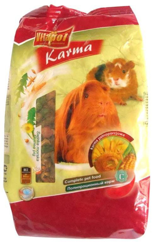 vitapol Vitapol Karma Food for Guinea Pig 400 gms Vegetable 400 g Dry Guinea Pig Food
