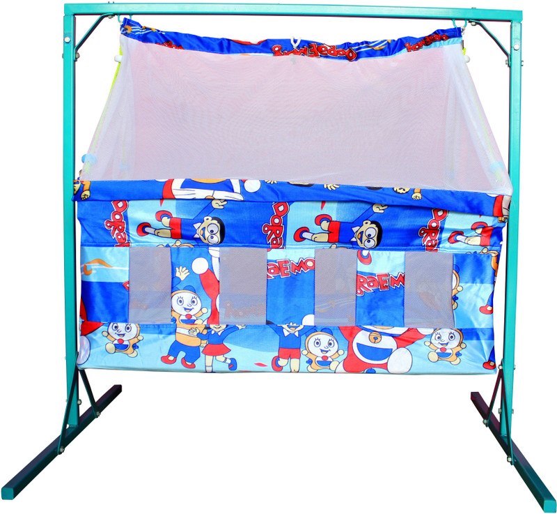 samyash BABY CRADLE WITH ASSEMBLE STAND-DOREMON(Blue)