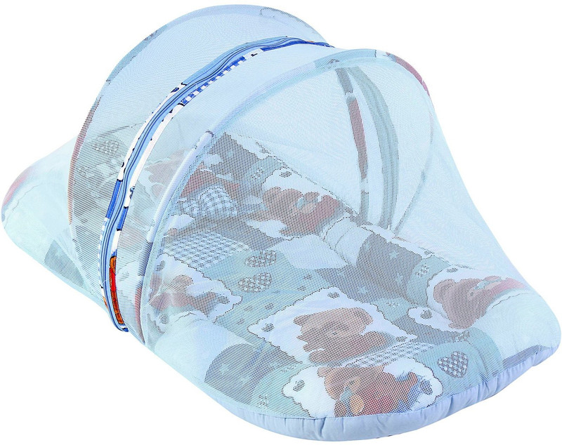 Baby Dreams Cotton Infants Crab Print Mosquito Net(Blue) Baby Dreams Cotton Infants Crab Print Mosquito Net(Blue)