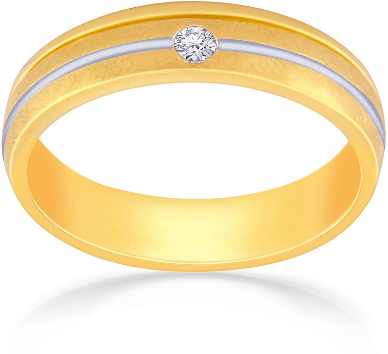 Malabar Gold and Diamonds JIRR5095L_4 18kt Diamond Yellow Gold, White Gold ring