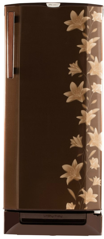 Godrej 240 L Direct Cool Single Door 3 Star Refrigerator with Base Drawer(Jasmine Brown, RD EDGEPRO 240 PDS 3.2)