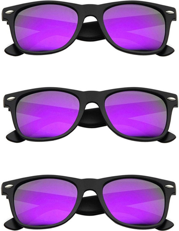 Lee Topper Wayfarer Sunglasses(Blue, Green)