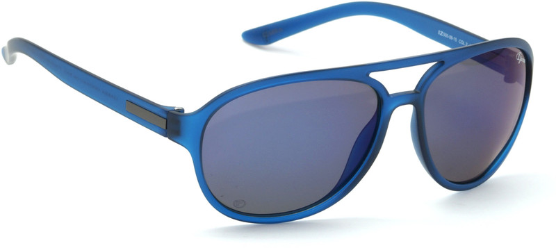 IZARRA Aviator, Wrap-around Sunglasses(Blue)