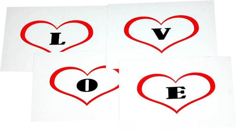 stawnch I LOVE YOU greeting CARDS Greeting Card(Multicolor, Pack of 1)