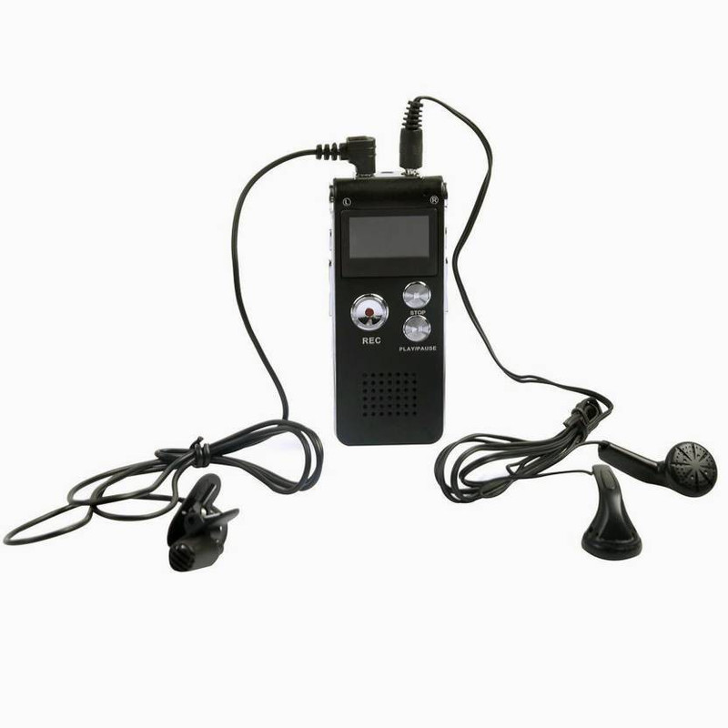 SILVINO Rechargeable voice recorder 8 GB Voice Recorder(3 inch Display)