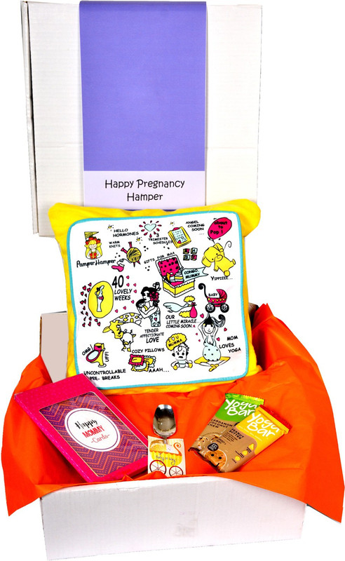Pamper Hamper Pamper hamper's Happy Pregnancy Hamper(Multicolor)