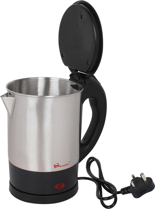Shengshou SS01 Electric Kettle(1.2 L, Silver,Black)