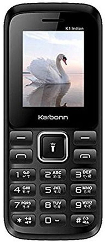 Karbonn K1 Indian(Black & Red)