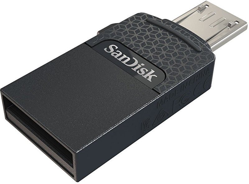 SanDisk Dual Drive 64GB 2.0 OTG Pendrive 64 GB Pen Drive(Black)