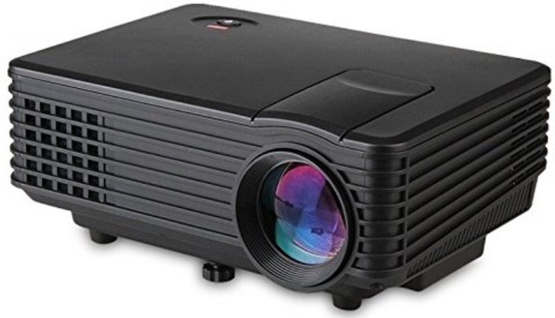 PP Infinity HD Projector 1800 lm LED Corded Portable Projector(Black)