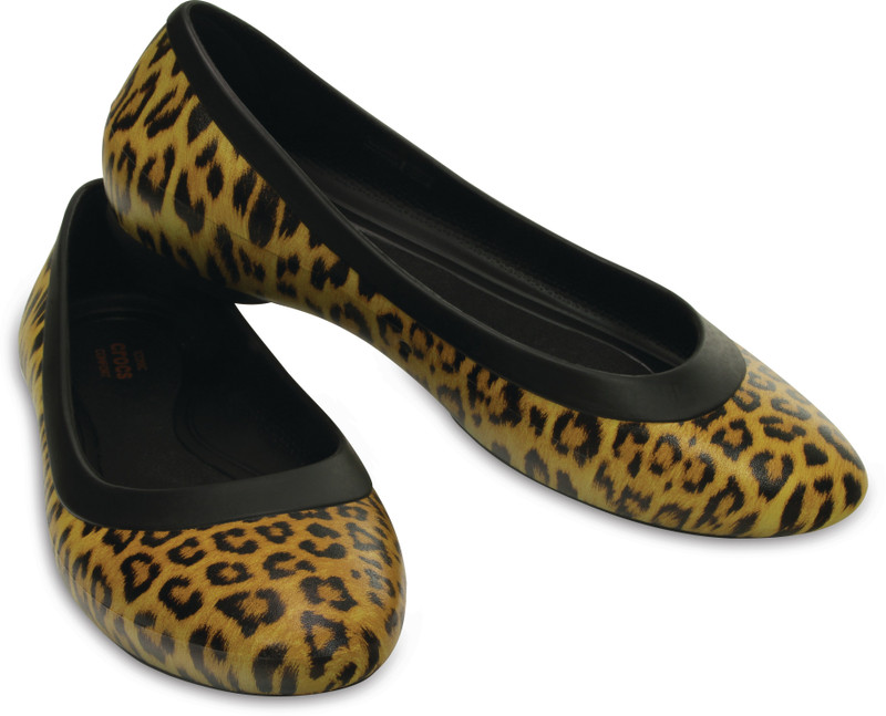 Crocs Bellies For Women(Black, Yellow)