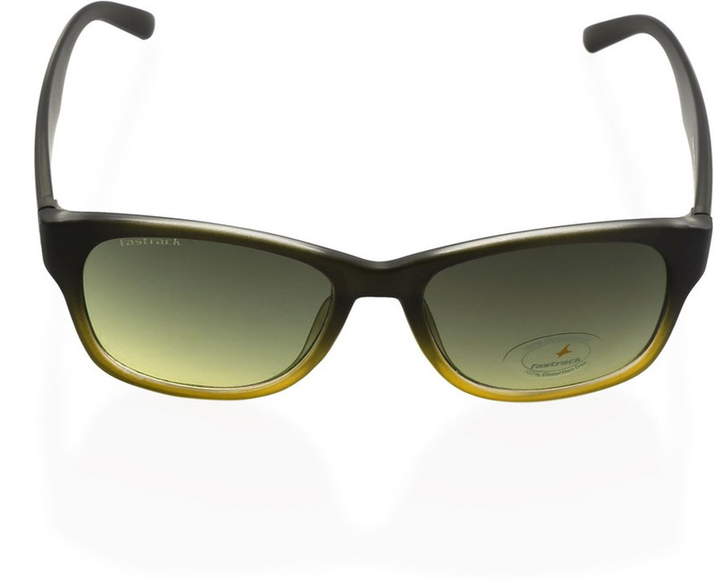 Fastrack Rectangular Sunglasses(Green)