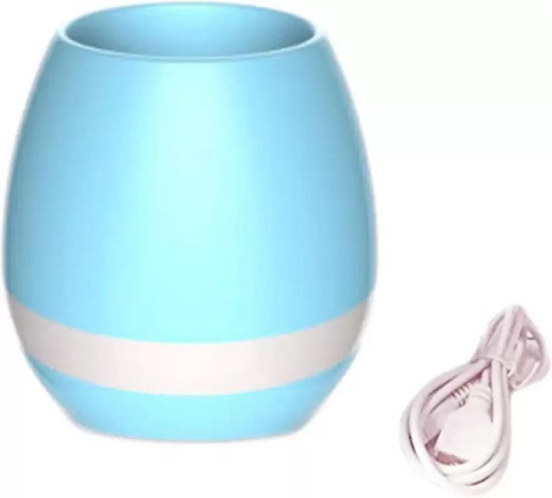 lagom ™ flower pot with bluetooth and led light PP (Polypropylene) Vase(20 inch, Multicolor)