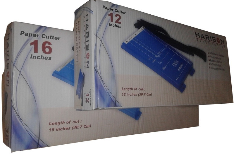 harison 16 inch + 12 Inch Paper Cutter Trimmer Professional Pack Of 1 Pc Cutter For A4 Fs Paper Cutting Machine 2 pcs combo pack Paper Trimmer(2)