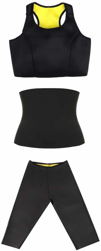 Wonder World ™ Hot Shapers Sport Set Slimming™ Bodysuit Women Compression(Black Sleeveless) Wonder World ™ Hot Shapers Sport Set Slimming™ Bodysuit Women Compression(Black Sleeveless)