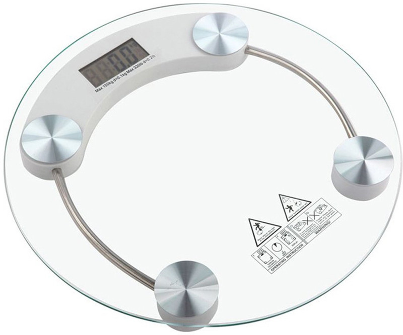 AmtiQ Digital 8mm Thick Glass 100kg Round Weighing Scale Weighing Scale(Multicolor) AmtiQ Digital 8mm Thick Glass 100kg Round Weighing Scale Weighing Scale(Multicolor)