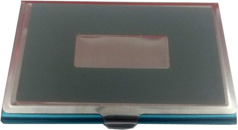one touch solution 20 Card Holder(Set of 1, Silver)
