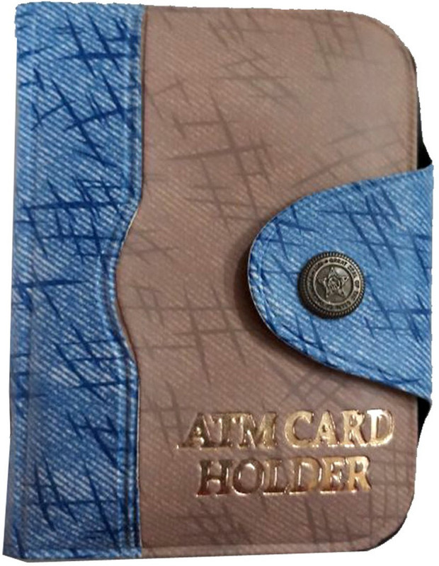 one touch solution 10 Card Holder(Set of 1, Multicolor)