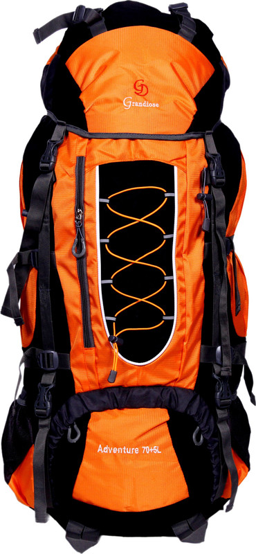GRANDIOSE 75L Thread Model Orange Hiking Backpack / Rucksack (GTB67503OR) Rucksack - 75 L(Orange)