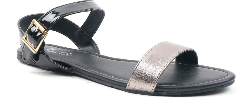 Miss CL By Carlton London Miss CL Women Black, Grey Flats