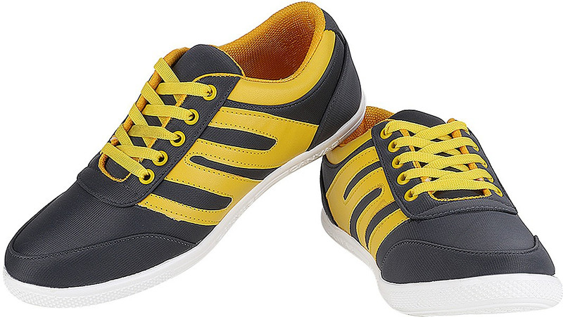 Alexus Basic Canvas Shoes For Men(Grey) Alexus Basic Canvas Shoes For Men(Grey)