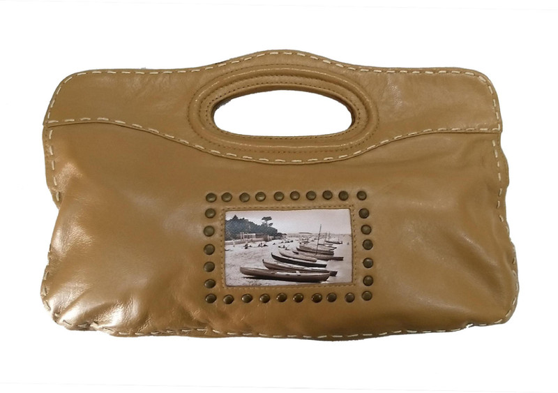 miruna designs Tan Sling Bag