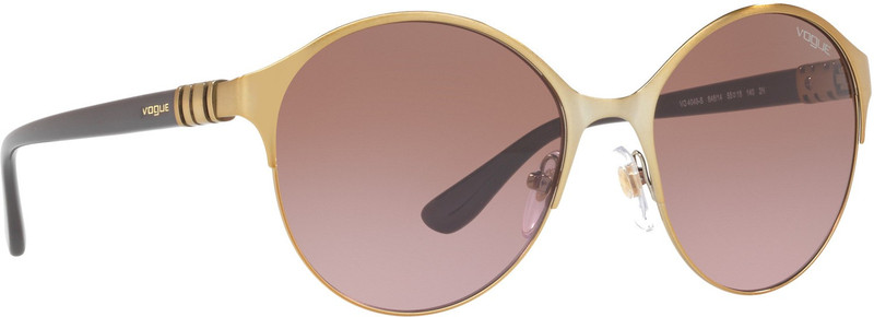Vogue Round Sunglasses(Brown)