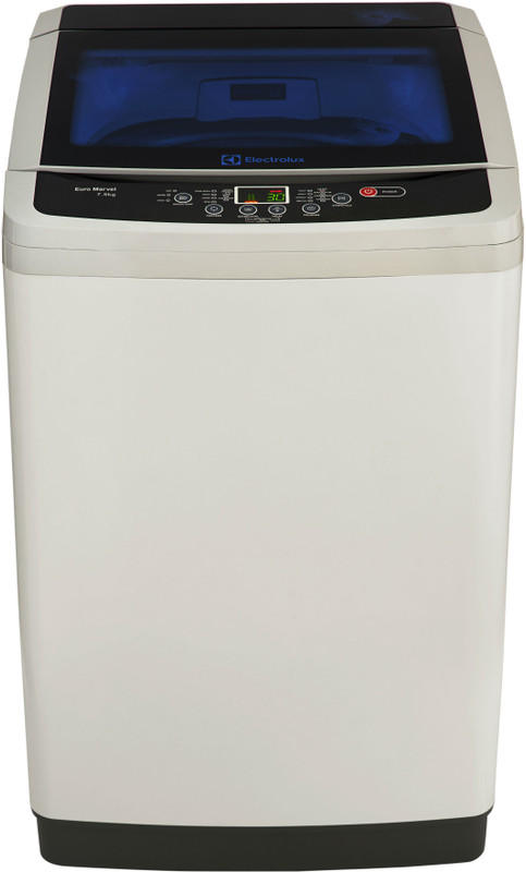 Electrolux 7.5 kg Fully Automatic Top Load with In-built Heater White, Black(ET75EMJB)