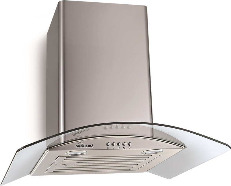 Sunflame TULIP 60 SS BF Wall and Ceiling Mounted Chimney(Stainless Steel 1100 m3/hr)