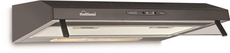 Sunflame SLIM 60 BK CF Wall Mounted Chimney(Black 500 m3/hr)