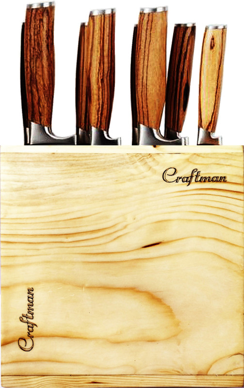 craftman Empty Cutlery Display Box Case(Red  Holds 8 Pieces)