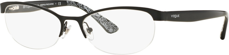 Vogue Half Rim Oval Frame(53 mm)