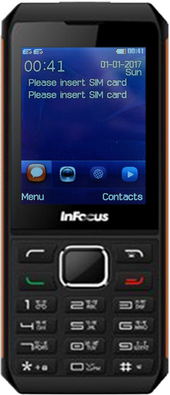 InFocus F210 Hero Smart P3(Black & Orange)
