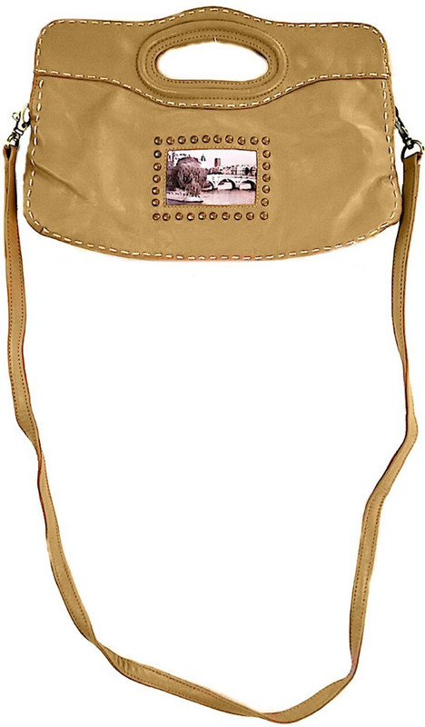 Miruna Designs Beige Satchel