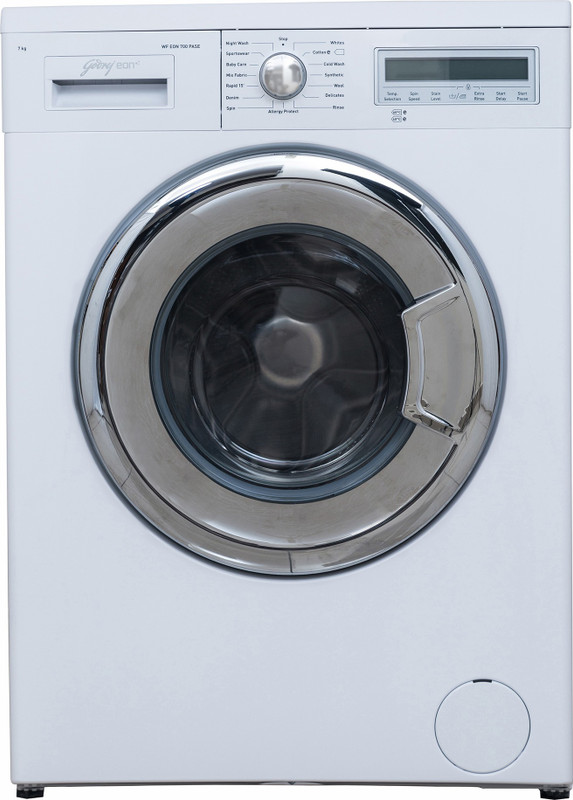Godrej 7 kg Fully Automatic Front Load with In-built Heater White(WF Eon 700 PASE)