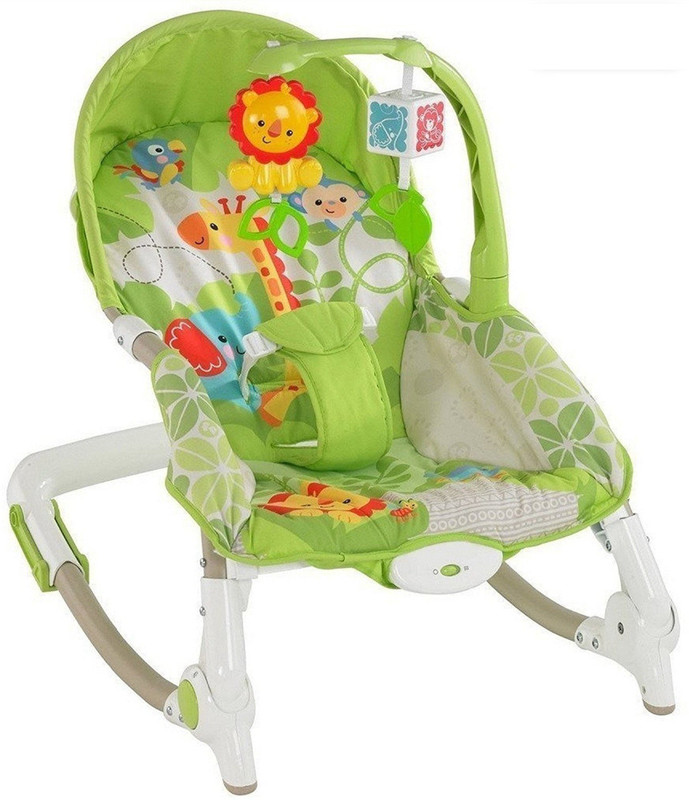 Zest 4 Toyz Jouet Portable Rocker Bouncer with Selectable Vibrator Mode and Toys Rocker and Bouncer(Multicolor)