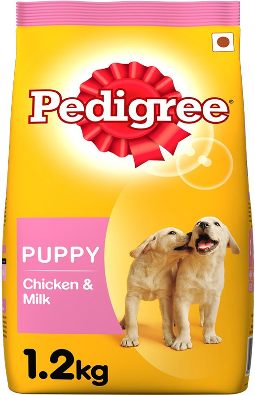 Pedigree Puppy Chicken, Milk 1.2 kg Dry Dog Food