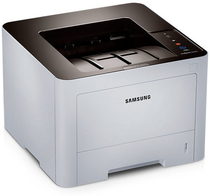 Samsung SL-M3320ND Single Function Printer(Black and Grey, Toner Cartridge)