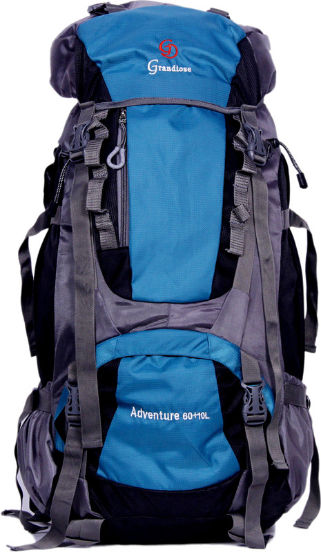 GRANDIOSE 70L Teal Blue Hiking Backpack / Rucksack bags (GTB67001TB) Rucksack - 70 L(Blue)
